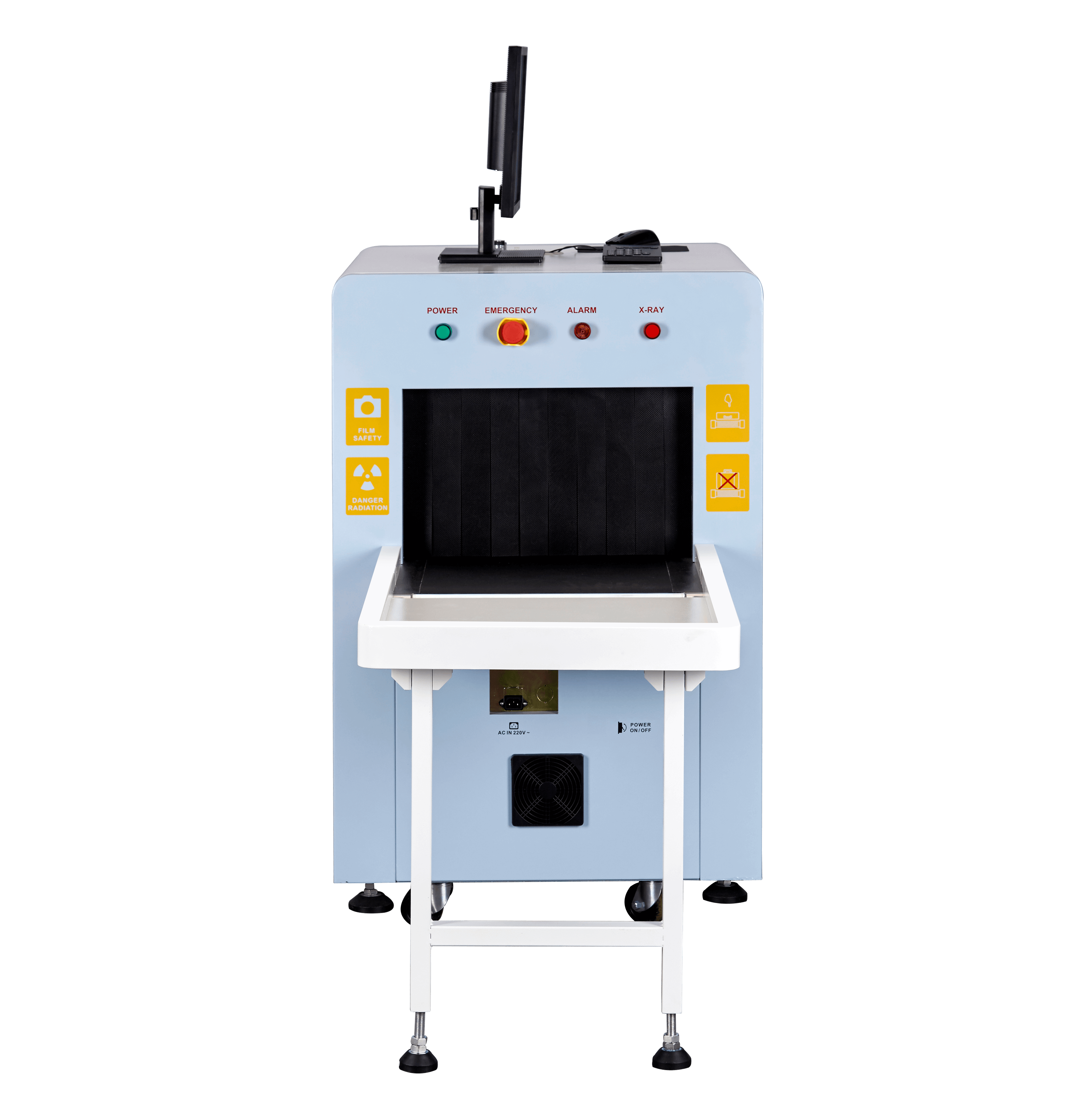 Safeway System X Ray Mail Scanner Machine para control de seguridad pública